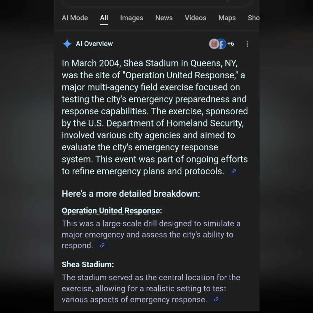 NYC OEM x Shea Stadium “Operation United Response” Hat